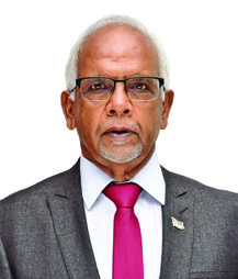 His Excellency Mr Dharambeer Gokhool, G.C.S.K.